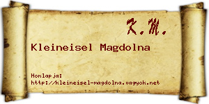 Kleineisel Magdolna névjegykártya